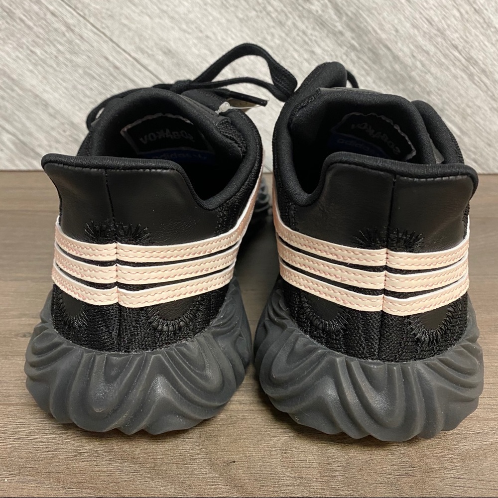 Adidas | Sobakov Core Black Chalk Coral Size 9 NWT - Picture 5 of 13